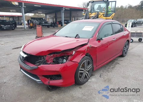 2017 Honda Accord Sport Se из США, поврежденный, VIN 1HGCR2F15HA001862